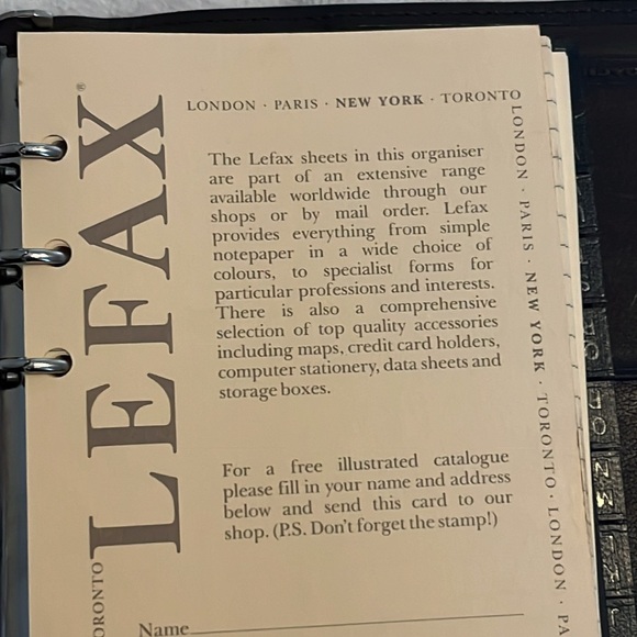 Vintage Coach New with Box Brown soft Leather phone book - Picture 10 of 16